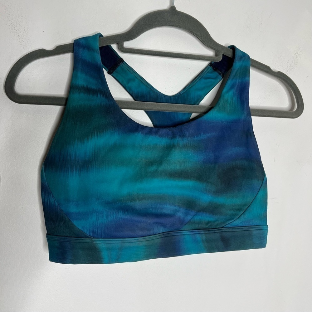 Athleta Size Small Racerback Mesh Lined Sports Bra